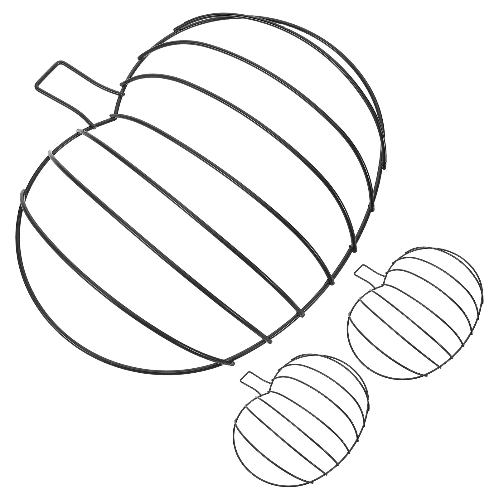 Wreath Form Wire - 3 Pezzi di Cornici in Metallo