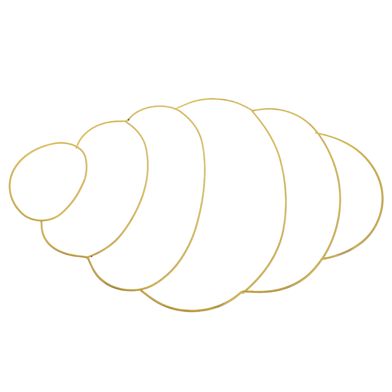Wreath Form Wire - Cornice in metallo a forma di