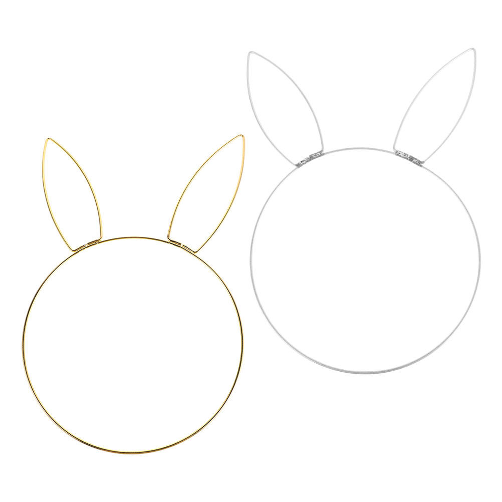 Wreath Form Wire - 2 Pezzi Cerchio in Ferro a