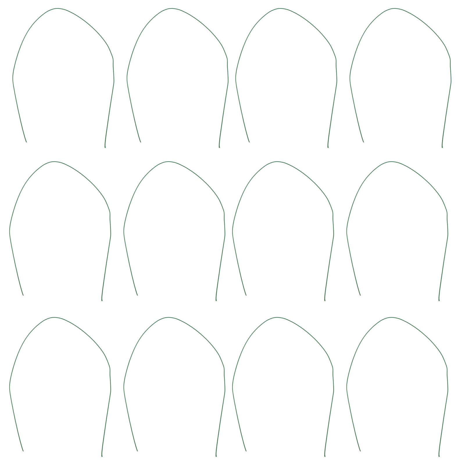 Wire Stem Florist - 100 Pezzi Filo Metallico Verde per