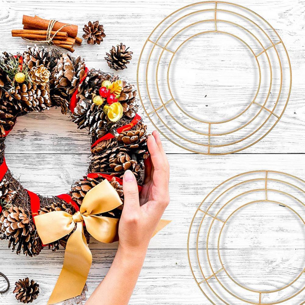 Wreath Form Wire - 20-40 cm Corona Cornice Appeso a