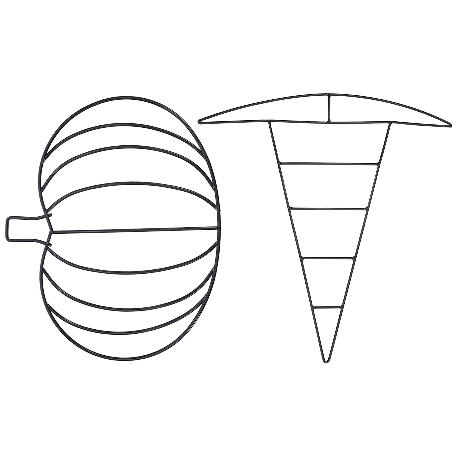 Wreath Form Wire - 2 Pezzi di Cornici in Filo