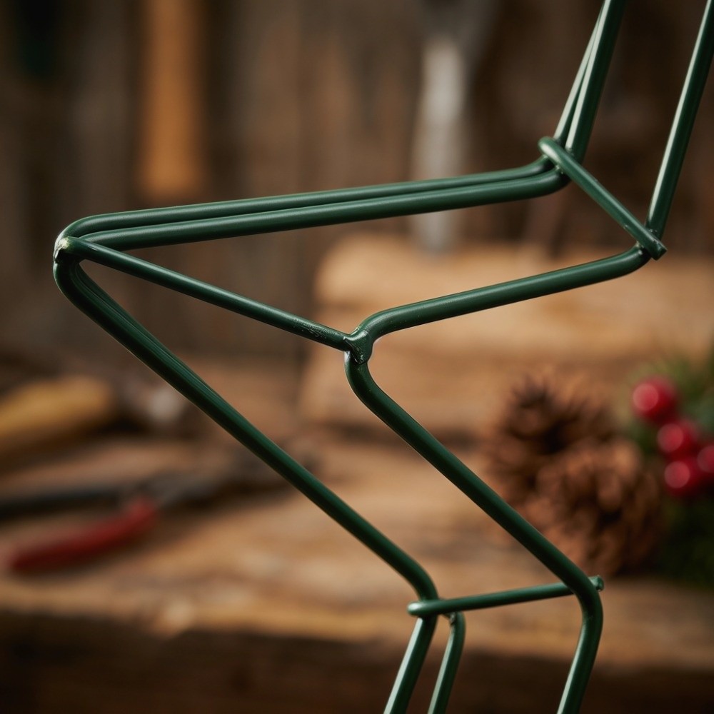 Wreath Form Wire - Cornice Festiva in Metallo a Stella