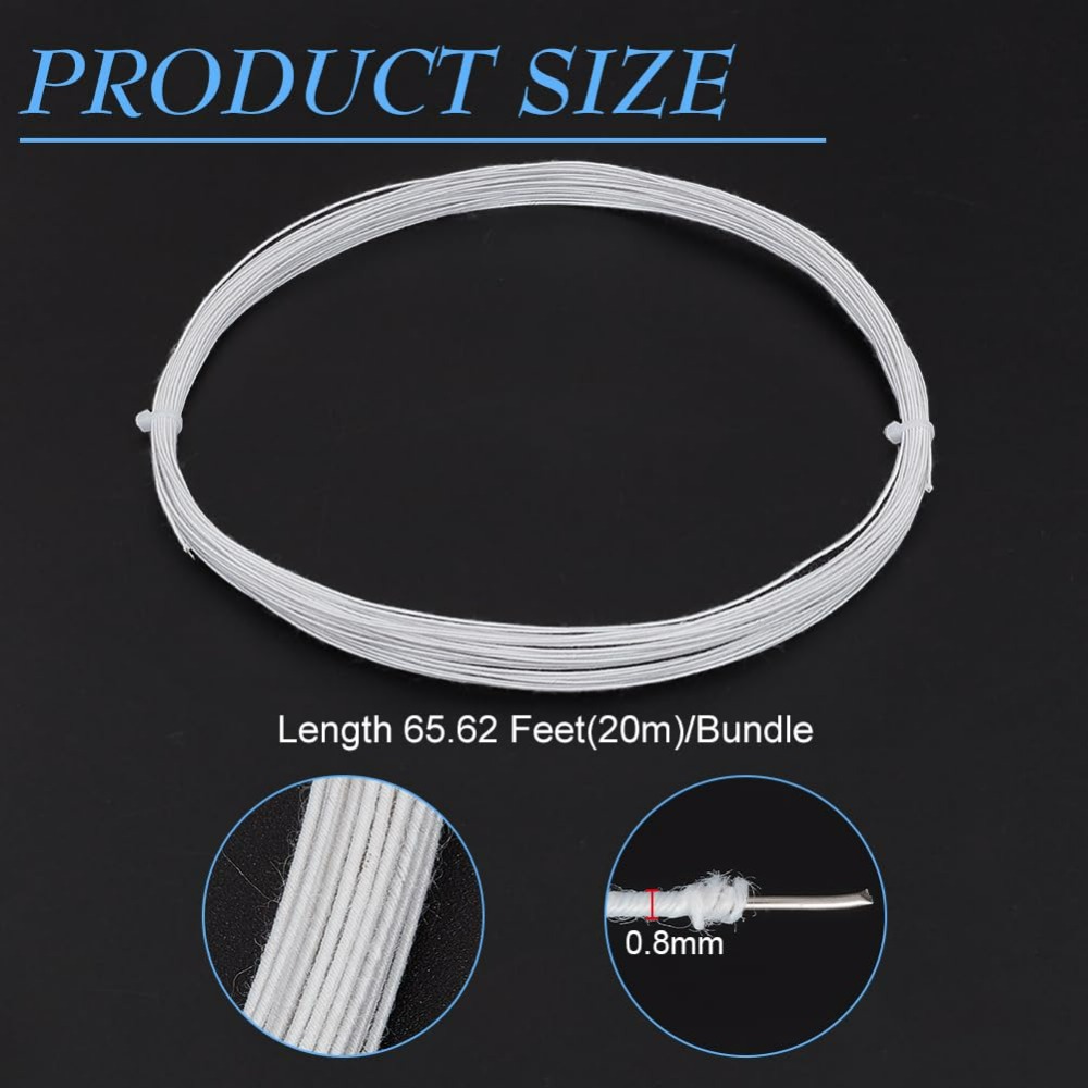 21.8 Yards White Floral Wires  - Wire Stem Florist recensione e prezzo