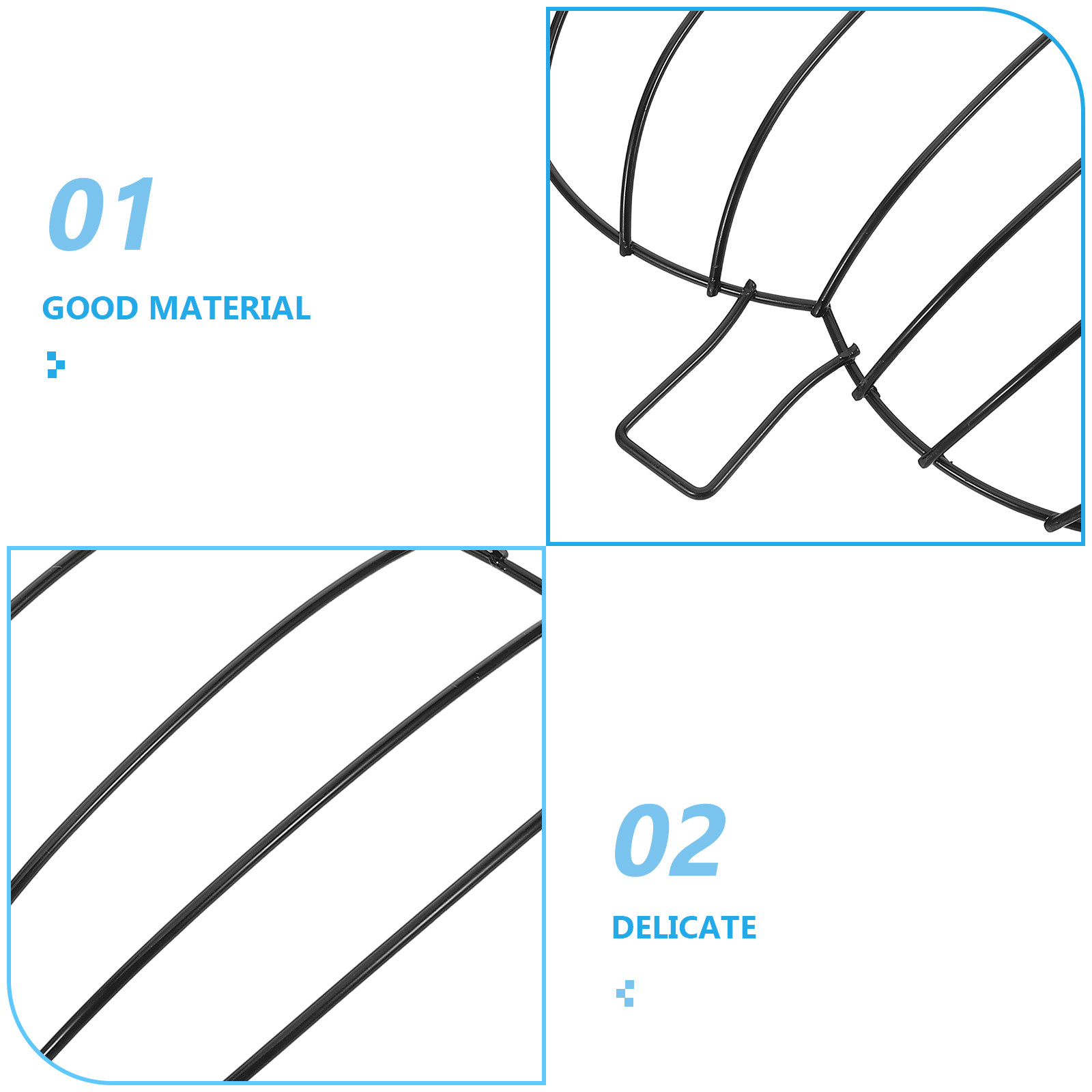 3 Pezzi di Cornici in Metallo  - Wreath Form Wire recensione e prezzo