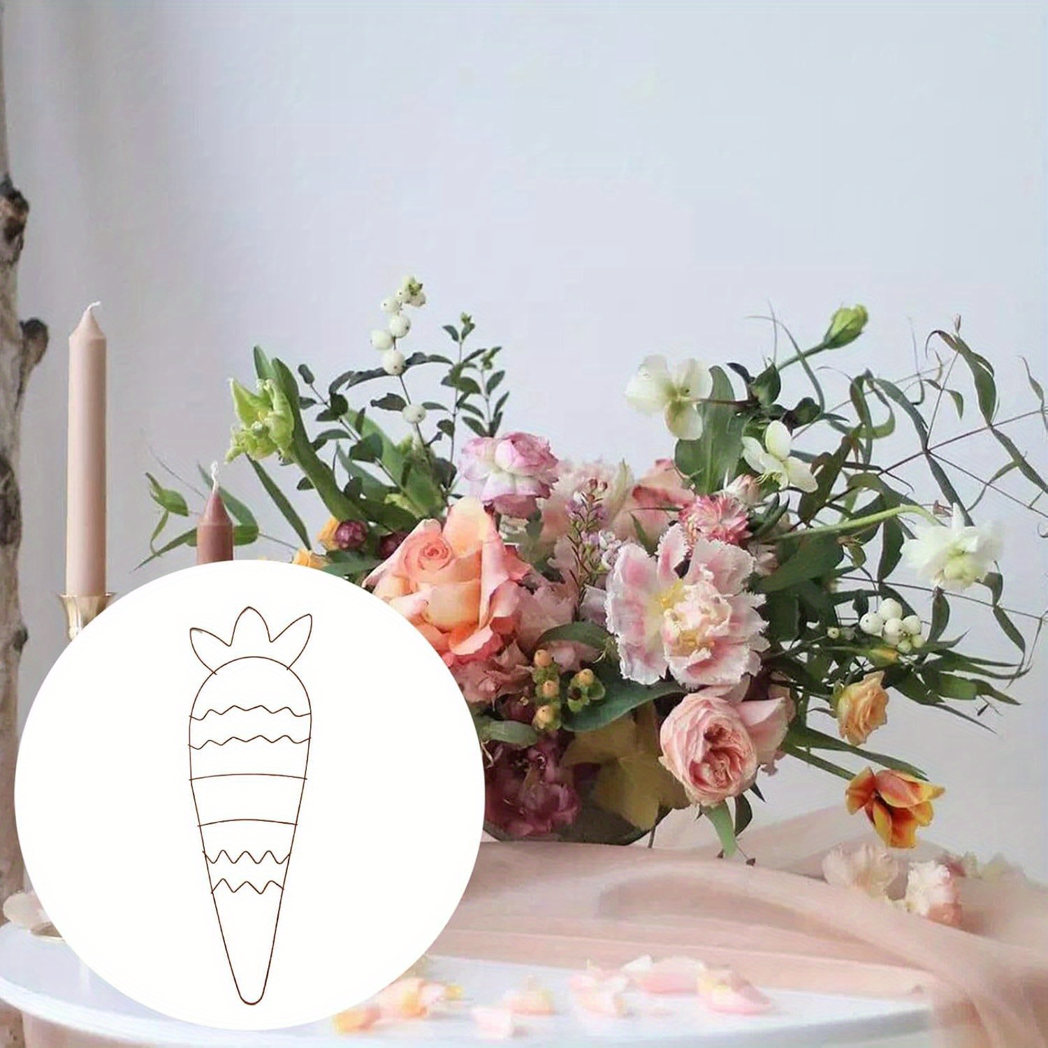 Cornice in metallo a forma di  - Wreath Form Wire recensione e prezzo
