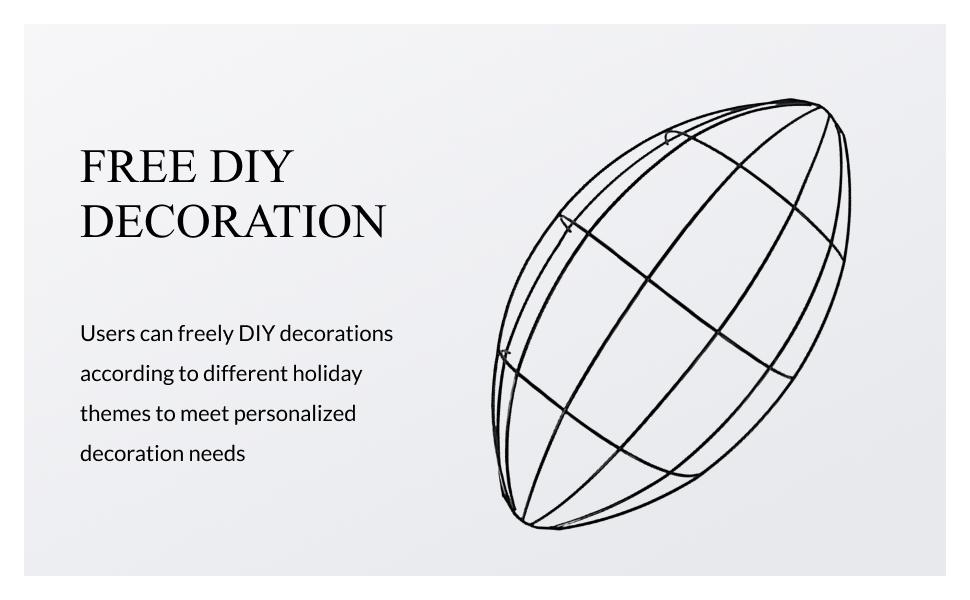 Ghirlanda a Forma di Pallone d - Wreath Form Wire recensione e prezzo
