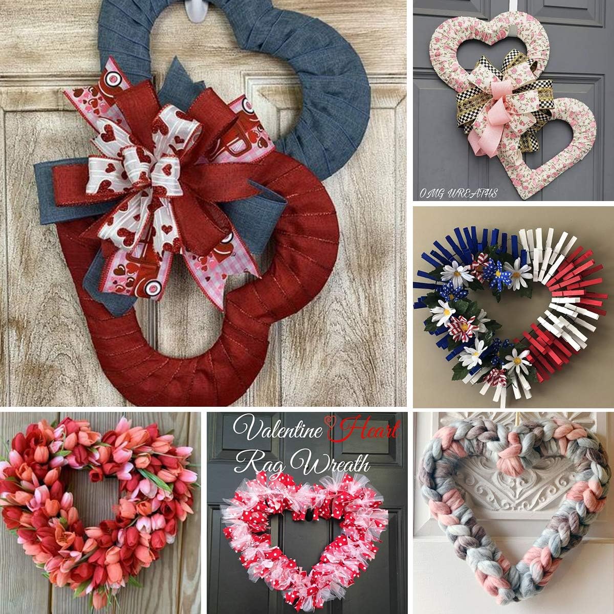 3 pezzi Premium Metal Heart Fo - Wreath Form Wire recensione e prezzo